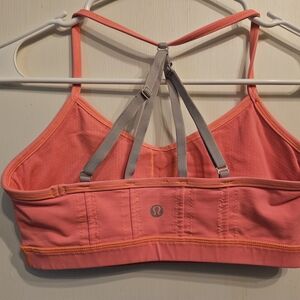 lululemon athletica Pink Strappy Sports Bra